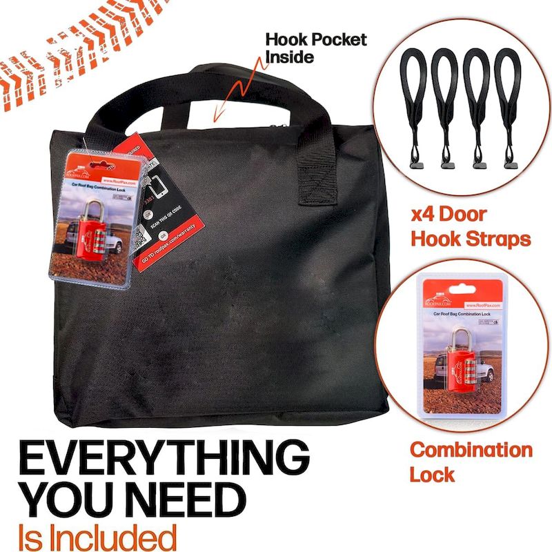 Black Roof Rack Bag Black Roof Rack Bag